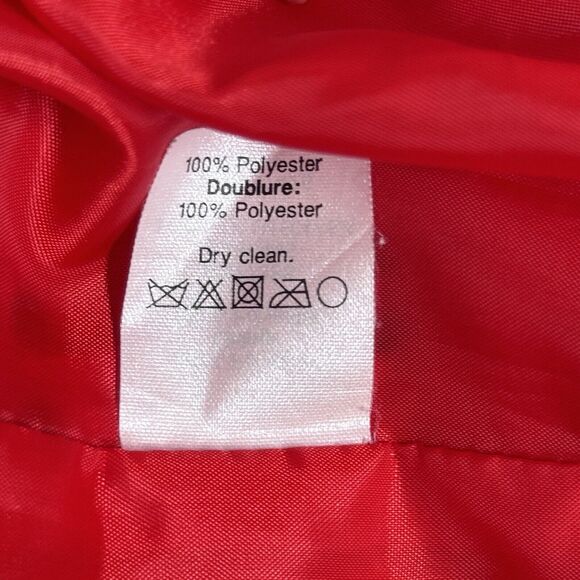 J Crew Dress Womens 2 Black Red Cascading Polka Dots Party Wedding Office Career - Picture 8 of 9